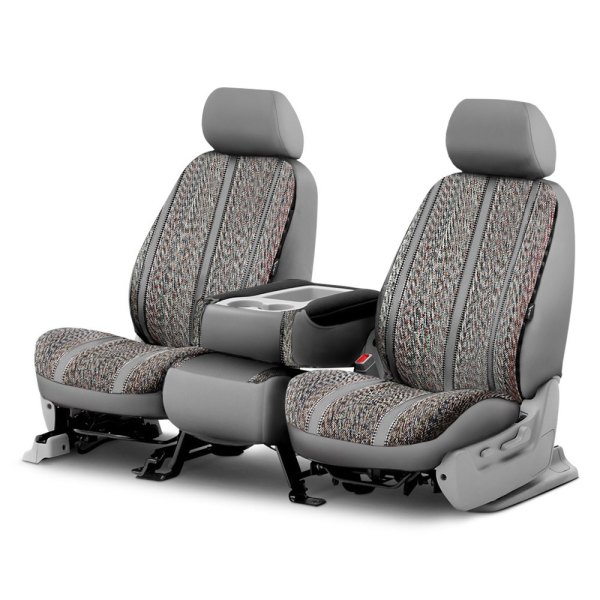  Fia® - Wrangler™ Series 1st Row Gray Seat Covers