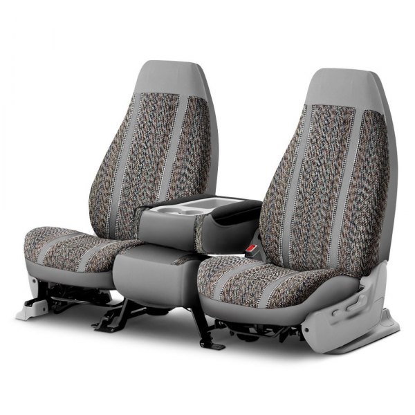  Fia® - Wrangler™ Series 1st Row Gray Seat Covers