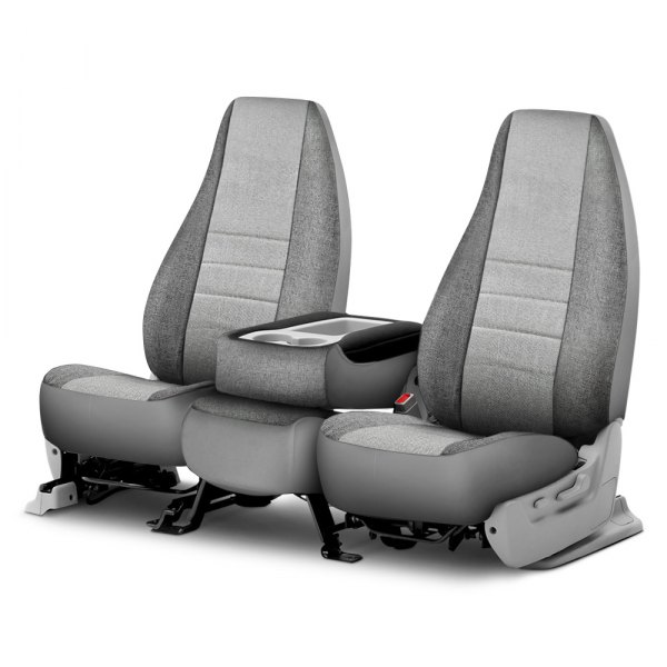  Fia® - Oe30 Series 1st Row Dark Gray & Light Gray Seat Cover