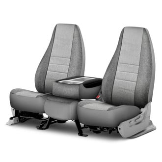 Fia® - Oe30 Series 1st Row Dark Gray & Light Gray Seat Cover
