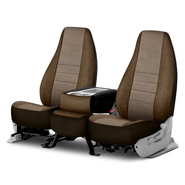  Fia® - Oe30 Series 1st Row Mocha & Taupe Seat Cover