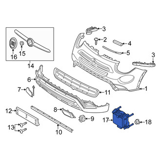 Fiat OE - Front Cruise Control Distance Sensor