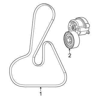 Fiat OE - Cooling - Belts & Pulleys (1.4L)