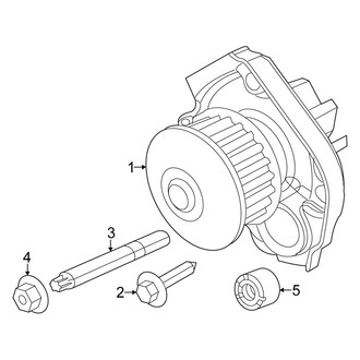 Fiat OE - Cooling - Water Pump (Main), (Trekking 1.4L)