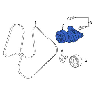 Fiat OE - Accessory Drive Belt Tensioner Assembly