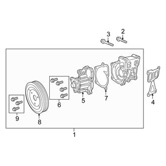 Fiat OE - Cooling - Water Pump (2.4L)