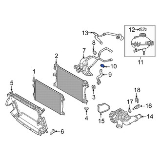 Fiat OE - Upper Radiator Hose Clamp