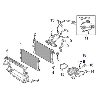 Fiat OE - Engine Coolant Temperature Sensor C-Clip
