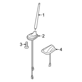 Fiat OE - Electrical - Antenna