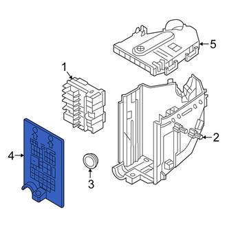 Fiat OE - Lower Fuse Box Cover
