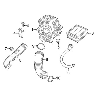 Fiat OE - Engine / Transaxle - Air Intake (2.4L)