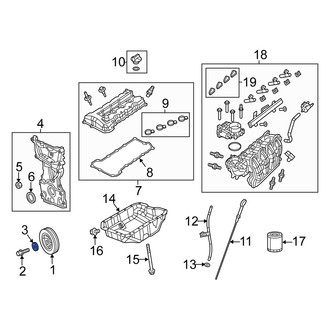 Fiat OE - Engine Crankshaft Pulley Washer