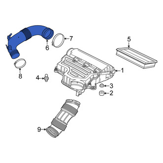 Fiat OE - Engine Air Intake Hose