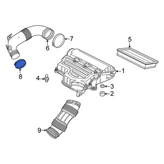 Fiat OE - Lower Engine Air Duct Clamp