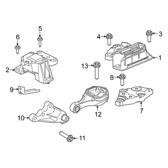 Fiat OE - Engine / Transaxle - Engine & Transmission Mounting