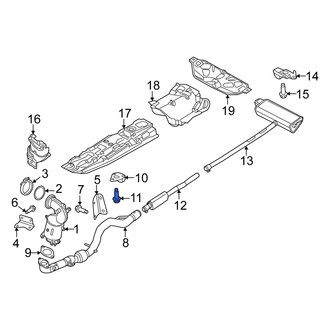 Fiat OE - Exhaust System Hanger Bolt