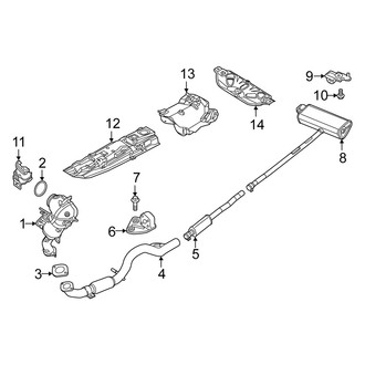 Fiat OE - Exhaust System - Exhaust Components