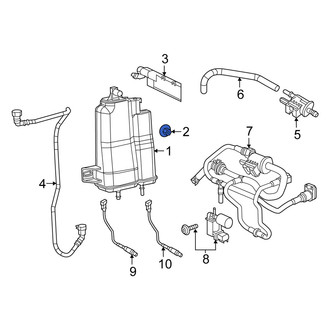 Fiat OE - Vapor Canister Nut