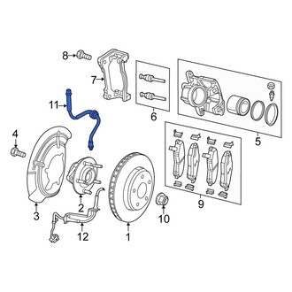 Fiat OE - Rear Brake Hydraulic Hose
