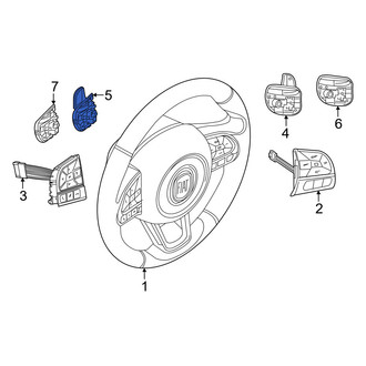Fiat OE - Left Steering Wheel Radio Controls