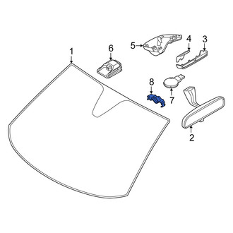 Fiat OE - Rain Sensor Bracket
