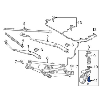 Fiat OE - Windshield Washer Pump