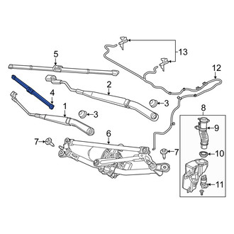 Fiat OE - Left Wiper Blade