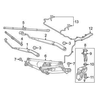 Fiat OE - Windshield - Wiper & Washer Components