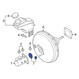 Fiat OE - Brake Master Cylinder Hardware Kit
