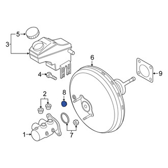 Fiat OE - Power Brake Booster Grommet