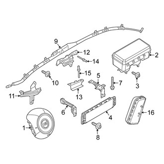 Fiat OE - Restraint Systems - Air Bag Components (Air Bags)