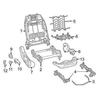 Fiat OE - Seats & Tracks - Tracks & Components (Passenger Seat)