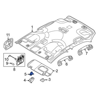 Fiat OE - Sun Visor Holder