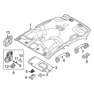 Fiat OE - Sun Visor Holder