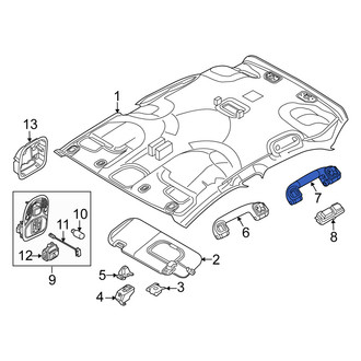 Fiat OE - Rear Left Interior Grab Bar