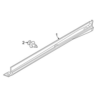 Fiat OE - Pillars, Rocker & Floor - Exterior Trim