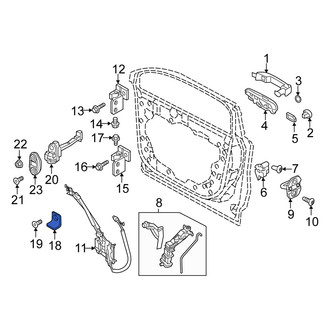 Fiat OE - Door Interior Trim Panel Bracket
