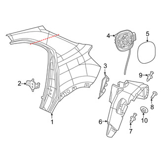 Fiat OE - Quarter Panel & Components