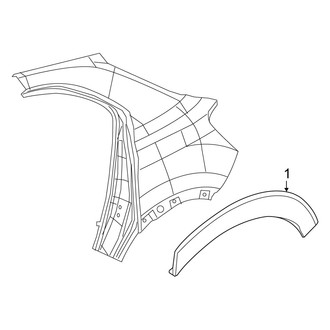 Fiat OE - Quarter Panel - Exterior Trim