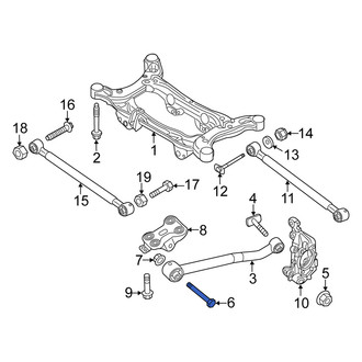 Fiat OE - Suspension Trailing Arm Bolt