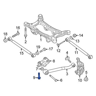 Fiat OE - Suspension Trailing Arm Bolt