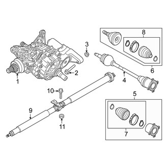 Fiat OE - Rear Suspension - Axle & Differential (AWD)