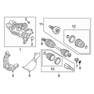 Fiat OE - CV Joint Clip