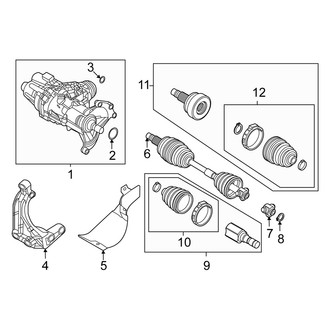 Fiat OE - Rear Suspension - Axle & Differential