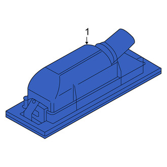Fiat OE - Rear License Plate Light Assembly