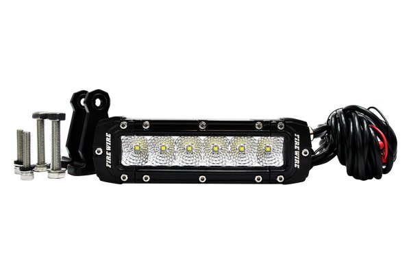 Firewire® - 6" 30W Flood Beam LED Light Bar, Front View