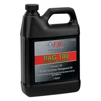 FJC® - 1 qt R-134a Viscosity 100 PAG Oil with Fluorescent Leak Detection Dye