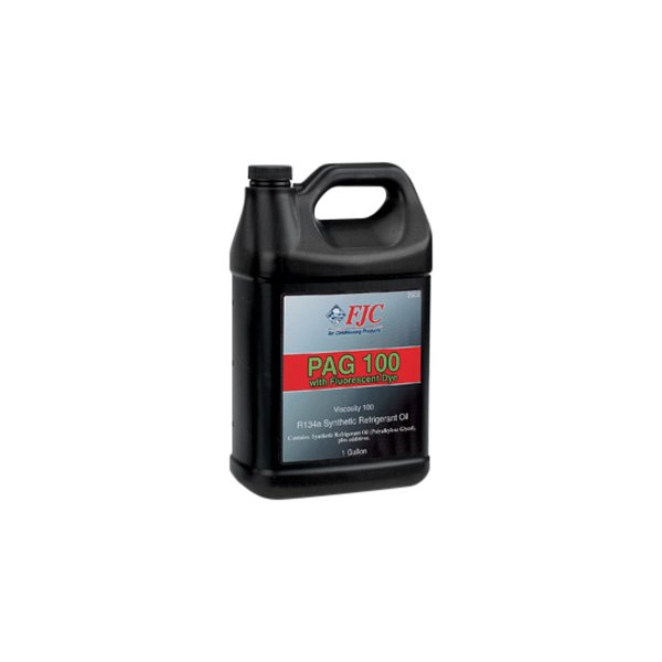 FJC® - 128 oz. R-134a Viscosity 100 PAG Oil with Fluorescent Leak Detection Dye