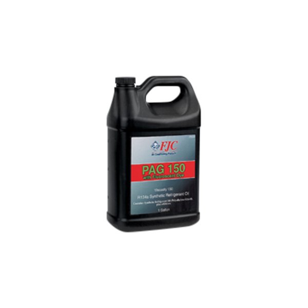 FJC® - PAG-150 R134a Synthetic Refrigerant Oil with Fluorescent Leak Detection Dye, 1 Gallon