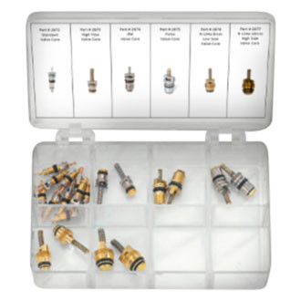 FJC® - 20-piece R-12/R-134a Valve Core Assortment